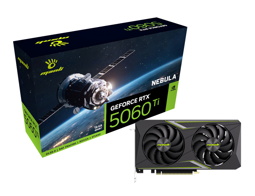 Triple Fan Gaming Graphics Card 16Gb - Scheda Grafica Manli Nebula GeForce RTX