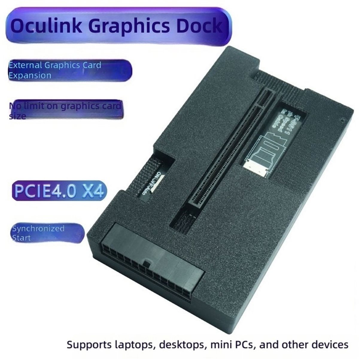 Oculink Egpu Dock Graphics Card - Dock Oculink EGPU per laptop, PCIe